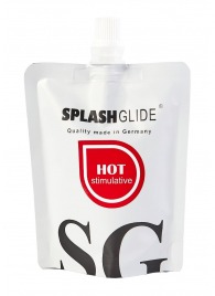 Возбуждающий лубрикант на водной основе Splashglide Hot Stimulative - 100 мл. - Splashglide - купить с доставкой в Нефтеюганске