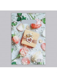 Полиэтиленовый пакет  Подарочек  с вырубной усиленной ручкой - 20 х 30 см. - Сима-Ленд - купить с доставкой в Нефтеюганске