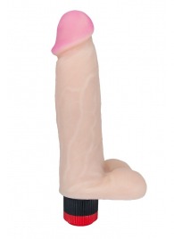 Вибратор-реалистик из неоскин - 19 см. - LOVETOY (А-Полимер)