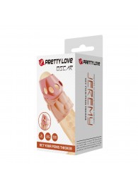 Реалистичная насадка на пенис Oscar - Baile - в Нефтеюганске купить с доставкой