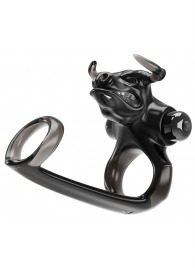 Дымчатая стимулирующая насадка на член Bull Warrior - Baile - в Нефтеюганске купить с доставкой