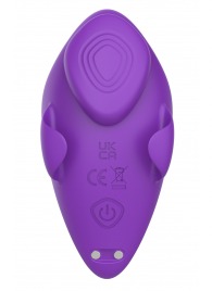 Фиолетовый вибратор в трусики с магнитной фиксацией - Secwell