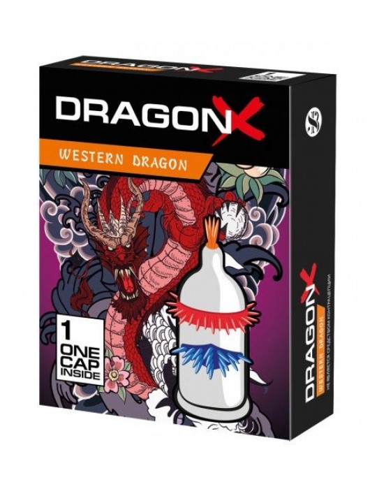 Презерватив Sitabella Dragon WESTERN с усиками - Sitabella - купить с доставкой в Нефтеюганске