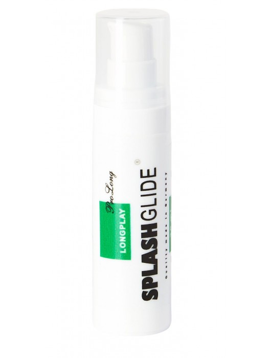 Пролонгирующий лубрикант на водной основе Splashglide Long Play Prolong - 30 мл. - Splashglide - купить с доставкой в Нефтеюганске