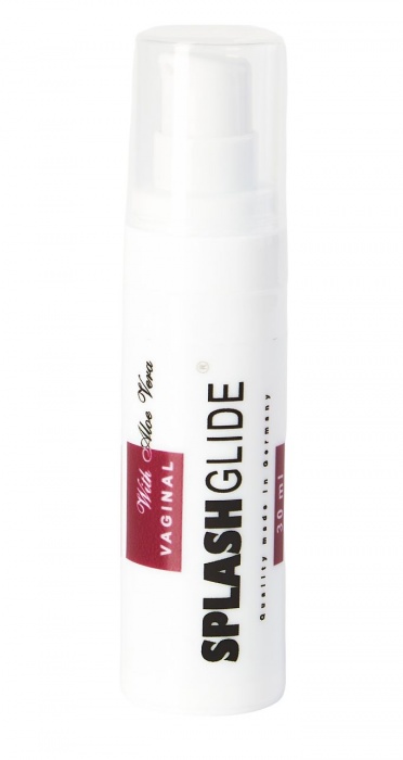 Ухаживающий лубрикант на водной основе Splashglide Vaginal With Aloe Vera - 30 мл. - Splashglide - купить с доставкой в Нефтеюганске