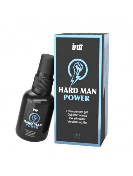 Стимулирующий гель для мужчин Hard Man Power - 15 мл. - INTT - купить с доставкой в Нефтеюганске